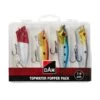 KIT LEURRE DE SURFACE DAM PACK TOPWATER/POPPER -Pêche Promotions Magasin kit leurre de surface dam pack topwater popper z 2470 247038