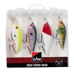 KIT LEURRE FLOTTANT DAM PACK DEEP DIVER