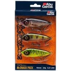 KIT LEURRES FLOTTANT ABU GARCIA SVARTZONKER MCSNACK - PAR 3