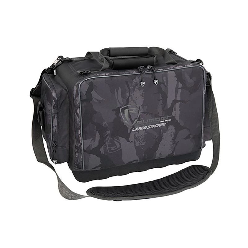SAC DE TRANSPORT FOX RAGE VOYAGER CAMO LARGE STACKER 3 SAC DE TRANSPORT FOX RAGE VOYAGER CAMO LARGE STACKER