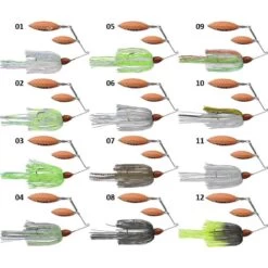 SPINNERBAIT CYCLONE BAITS GOLDEN EAGLE GOLD - 10G