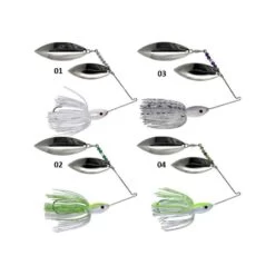 SPINNERBAIT CYCLONE BAITS LEDGE ROLLER SILVER - 28G